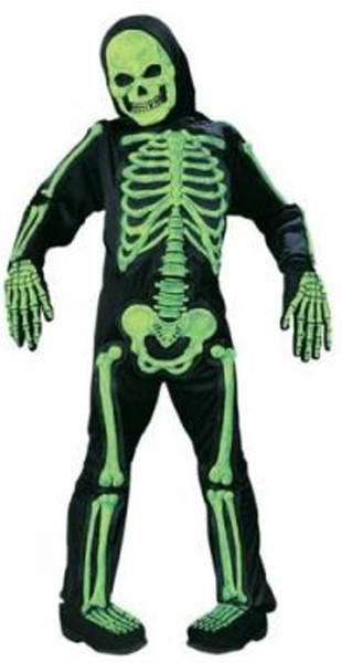 Green Totally Skele-Bones Costume | Skeletons | Childrens Costumes