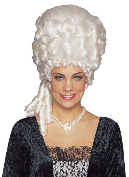 Marie Antoinette White Wig