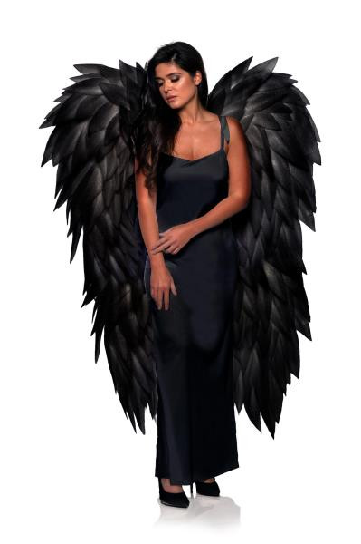 Angel Wings Full Length Black | Angels and Devils | Accessories