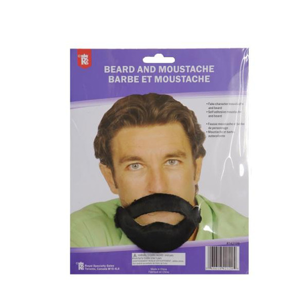 Moustache & Beard Set | Facial Hair | Applications and Prosthetics
