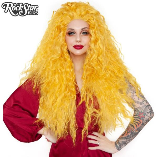 Rhapsody Platinum Blonde | Heat Styleable Anime Wig | Rockstar Wigs