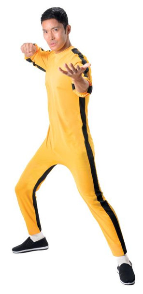 Enter The Dragon Yellow Jumpsuit | Bruce Lee | Mens Costumes