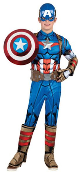 Captain America Premium | Marvel Superheroes | Childrens Costumes