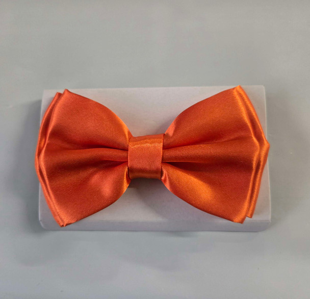 Orange Formal Satin Bow Tie | Costume Accessories and Kits