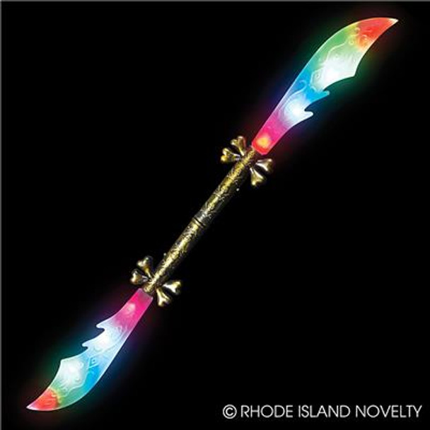 Double Ended Light Up Skull Sword 42" | Pirates | Props & Play Weapons