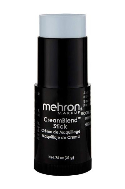Creamblend Foundation Stick | MW - Moonlight White | Mehron Professional Makeup