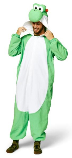 Yoshi Onesie | Super Mario Kigurumi Regular Fit | Adult Costumes