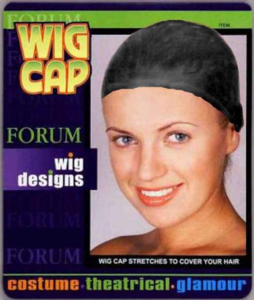 Polyester Wig Cap | Black | Wigs & Hairpieces