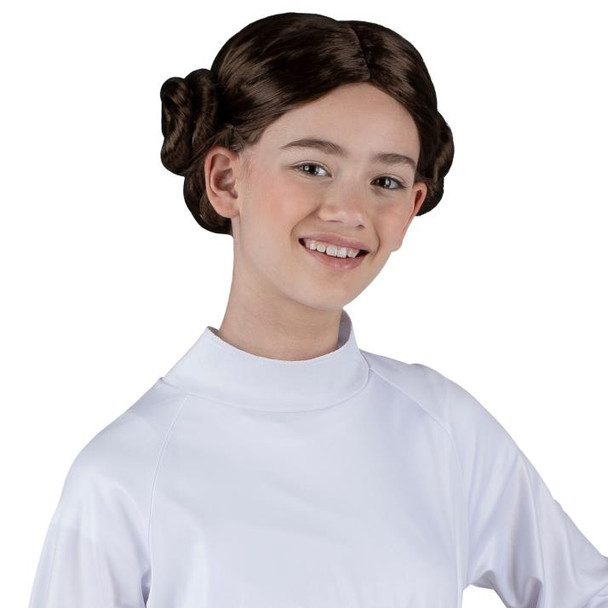Princess Leia Space Buns Child Size Wig | Star Wars | Wigs