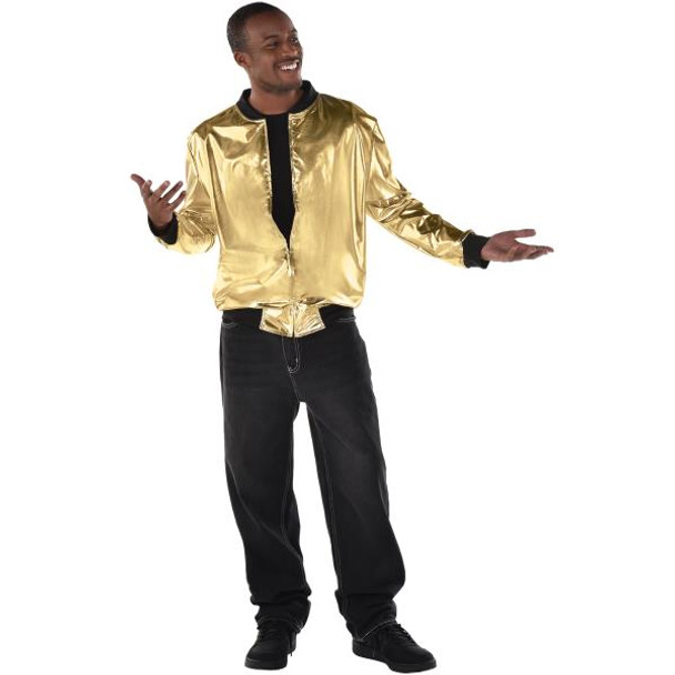 MC Hammer Style Gold Lame Jacket | 90s | Costume Pieces and Kits