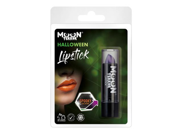 Terror Lipstick | Poison Purple | Moonglow Halloween Makeup