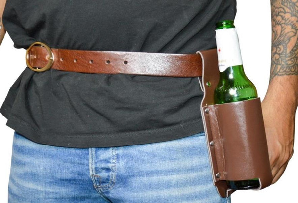 Leatherlike Beverage Holder | Western | Props & Play Weapons