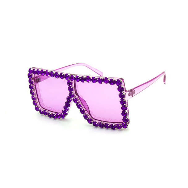 Purple Elton Glasses | 70s | Glasses