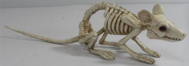 Laying Mouse Skeleton 5" | Halloween Decorations | Decor