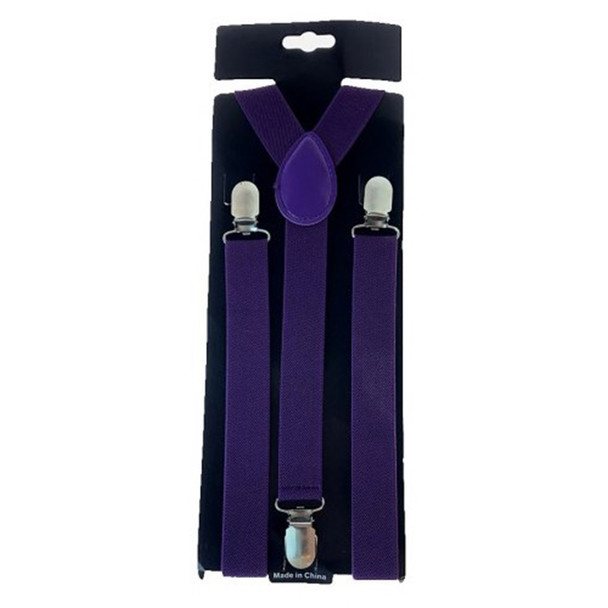 Suspenders Purple | 1980s | Accessories
