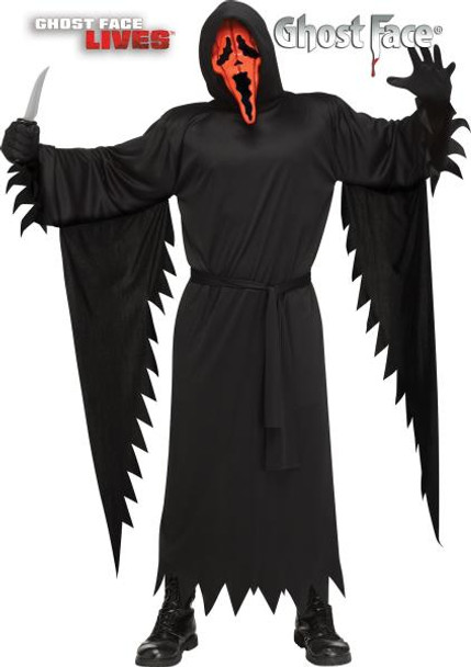 Scream Ghostface Pumpkin Mask Costume | Scream | Mens Costumes