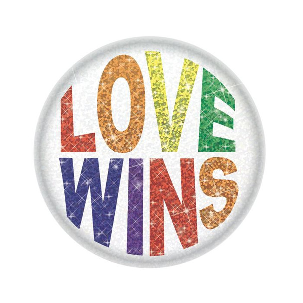 Love Wins Button | Pride | Accessories Love Wins Button | Pride | Accessories
