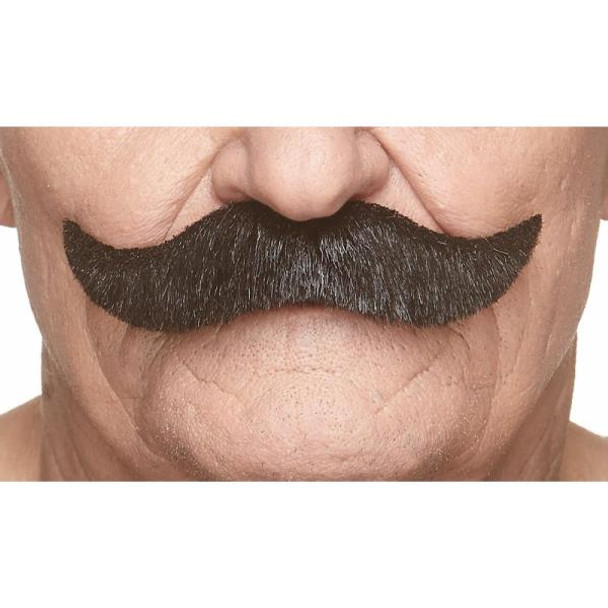 Vaudeville Moustache | Shiny Black | Makeup and Facial Hair