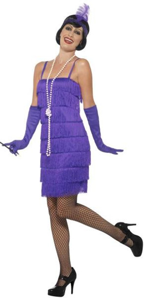 Purple Flapper Costume Dress | 20s | Womens Costumes