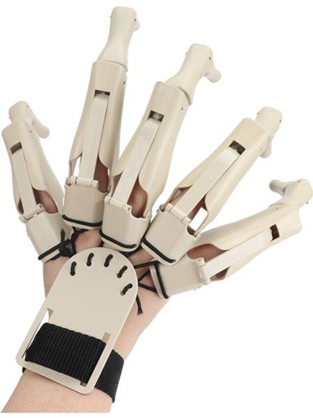Articulating Fingers Right Hand Glove Bone | Cosplay | Costume Accessories