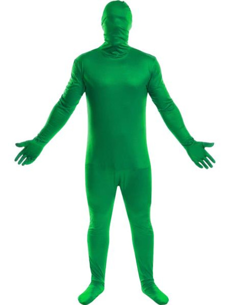 Green Theatrical Stagehand Bodysuit | Morphsuits | Adult Costumes