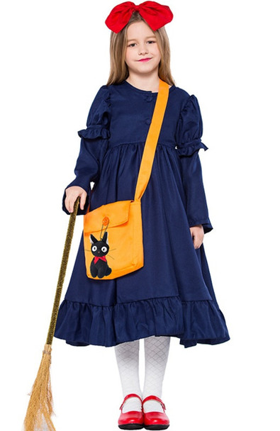 Kiki Inspired Mischievous Bravest Witch Costume | Kikis Delvery Service | Childrens Costumes