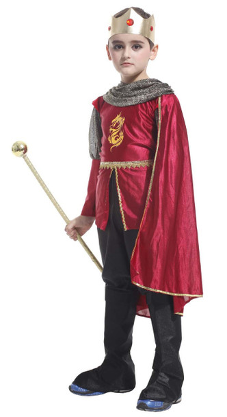 Knight King Kid Costume | Medieval | Childrens Costumes
