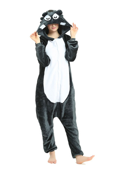 Midnight Wolf Onesie | Animals | Adult Onesies