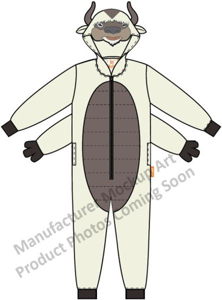 Avatar the Last Airbender Appa Adult Onesie | Avatar The Last Airbender | Adult Onesies