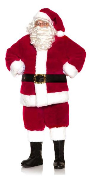 Ultra Plush Santa Suit Plus Size Costume | Christmas | Mens Costumes Ultra Plush Santa Suit Plus Size Costume | Christmas | Mens Costumes