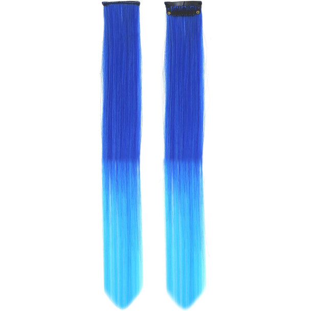 Royal Blue to Light Blue Ombre Hair Extensions | Wig Accessories | Wigs and Hair Pieces