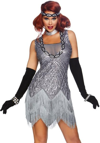 Roaring Roxy Flapper 20s Gatsby Costume | 1920s | Womens Costumes Roaring Roxy Flapper 20s Gatsby Costume | 1920s | Womens Costumes