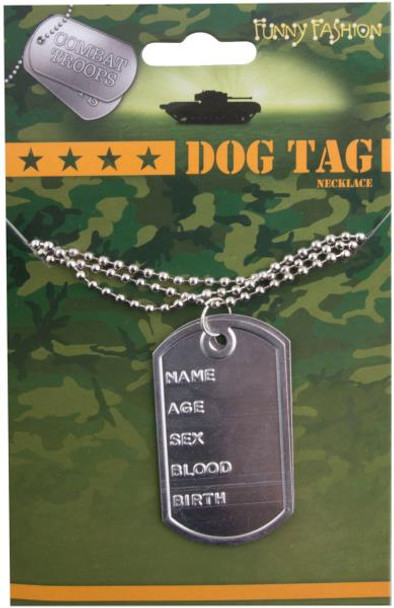 Military Dog Tags With Chain | Military | Accessories