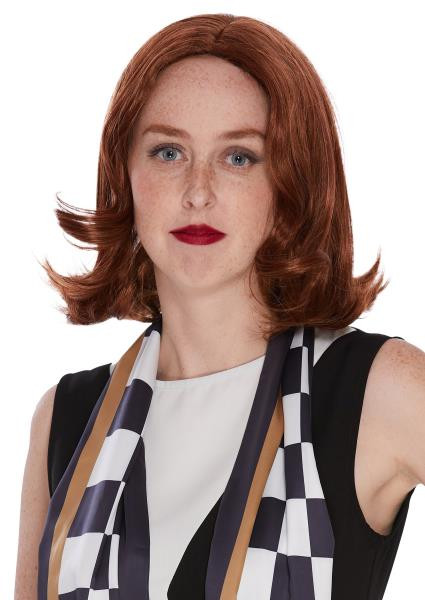 Groovy Queen 60s Short Ginger Wig | Wigs and Hairpieces