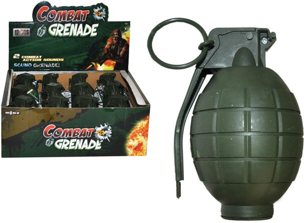Grenade with Sound Military Army Prop | Military | Props and Play Weapons