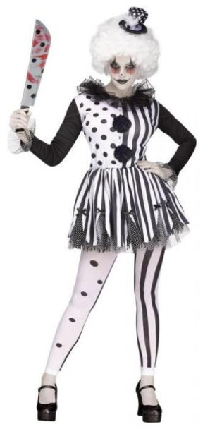 Killer Clown Costume | Horror | Womens Costumes