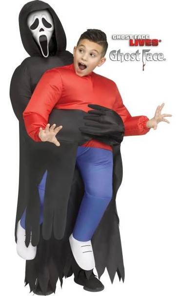 Ghostface Inflatable Piggyback Scream Costume | Scream | Childrens Costumes