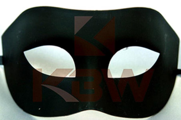 Theatrical Matte Black Mask | Masquerade | Costume And Theatrical Masks