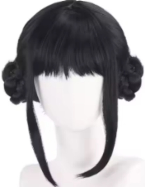 Demon Hunter Black Wig Adult | KPOP | Costume Halloween Wigs