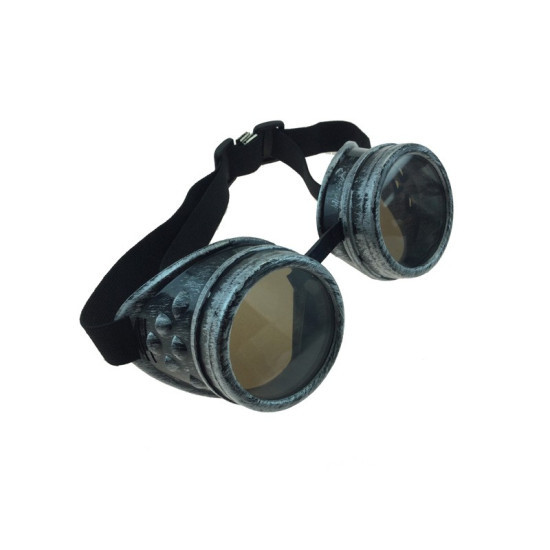 Silver Steampunk Goggles | Steampunk | Glasses and Eyewear Accessories