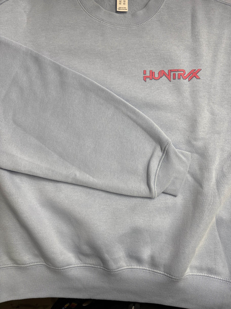 Adult HuntrX K Pop Demon Hunters Blue Sweatshirt | Mancave Authentics | Hand Made Artist Inspired Items