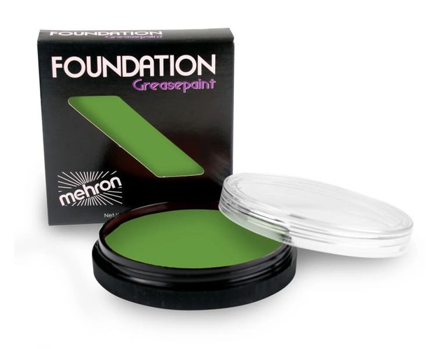 Greasepaint Foundation Green | Mehron | Makeup