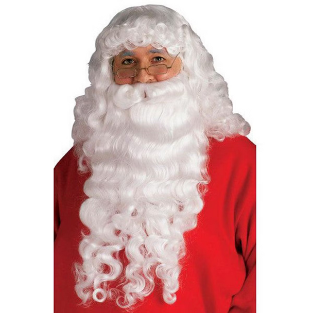 Santa Wig and Extra Long Beard Set Economy | Christmas | Seasonal Accessories