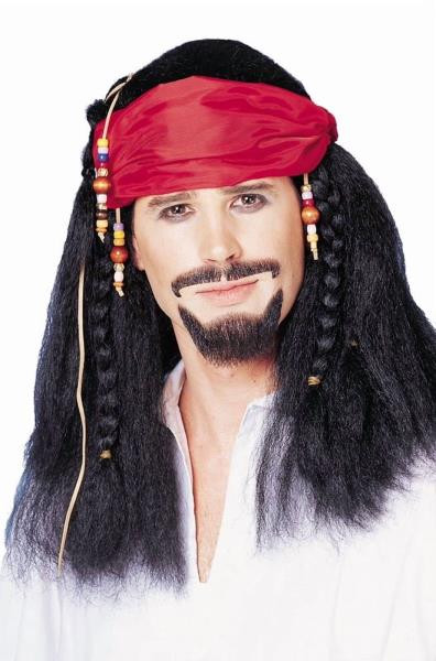 Buccaneer Pirate Wig with Bandana | Pirates | Character Wigs