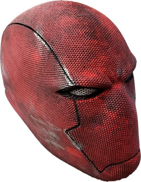 Artist Inspired Battle Worn Red Hood Helmet Mask | DC Heroes | Cory Crispens Creations