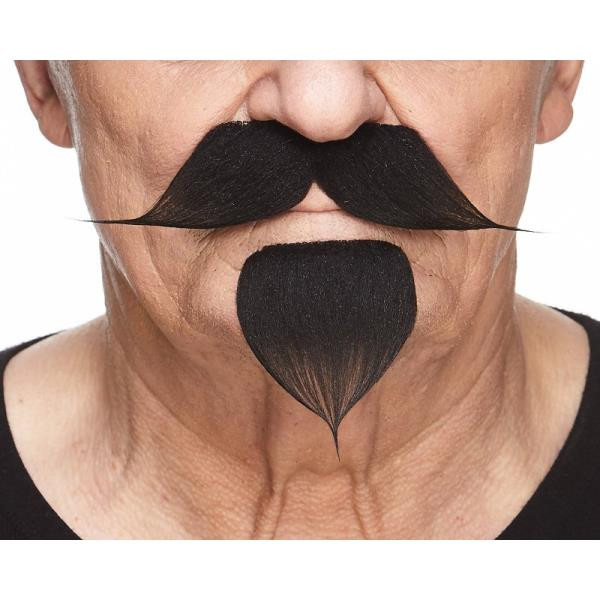 Black Colonel Sanders Facial Hair Set | Theatrical Facial Hair | Makeup