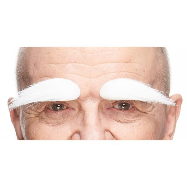 White Eyebrows | Theatrical Facial Hair | Makeup