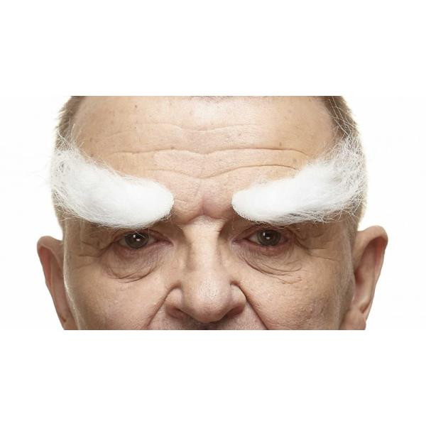 White Eyebrows | Theatrical Facial Hair | Makeup