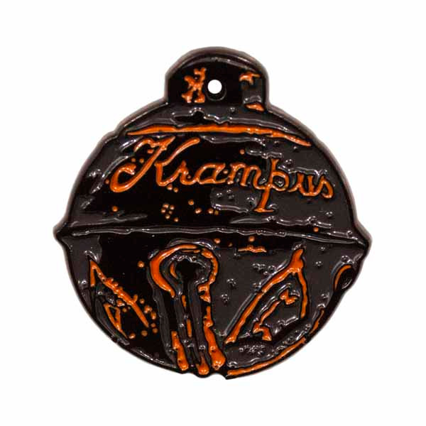 Krampus Bell Ornament Enamel Pin | Costume Accessories and Kits