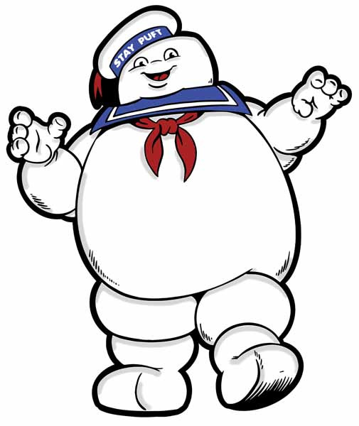 Stay Puft Man Enamel Pin | Ghostbusters | Costume Accessories And Kits